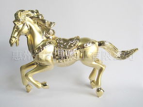 鋅合金金馬工藝品