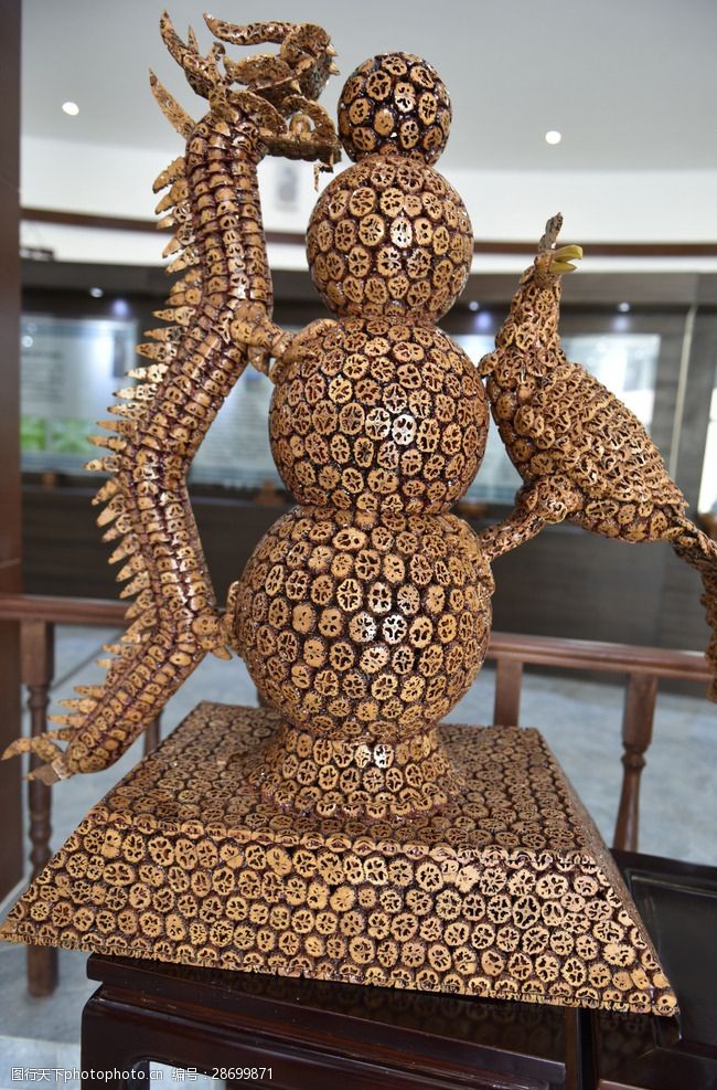 核桃工藝品圖片素材