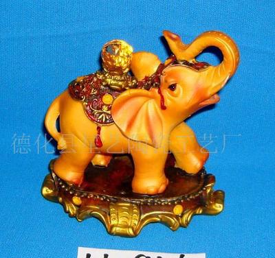 樹脂工藝品(大象雕像)H0924