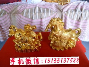 辦公室銅馬工藝品