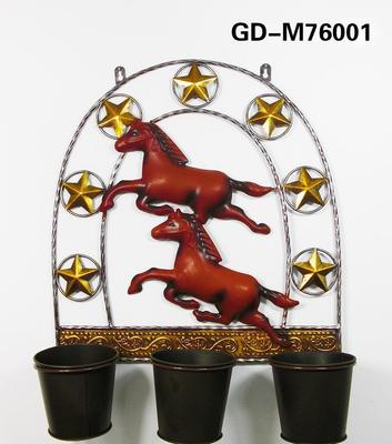 【復(fù)古鐵藝壁掛工藝品 谷地家居 2015新品推薦鐵件工藝品 鐵藝花桶 】價(jià)格_廠家_圖片 -