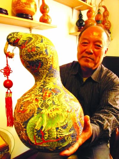 制作葫蘆畫有燙烙