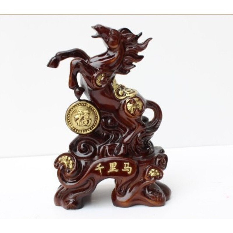 騰彩禮品生日禮物十二生肖老鼠牛虎兔蛇馬羊猴雞狗豬龍擺件 雕塑工藝品 開業禮物 雞