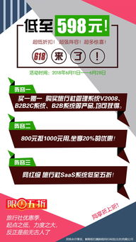 618特惠 高性價(jià)比旅行社管理系統(tǒng)，助力旅行社高效運(yùn)營